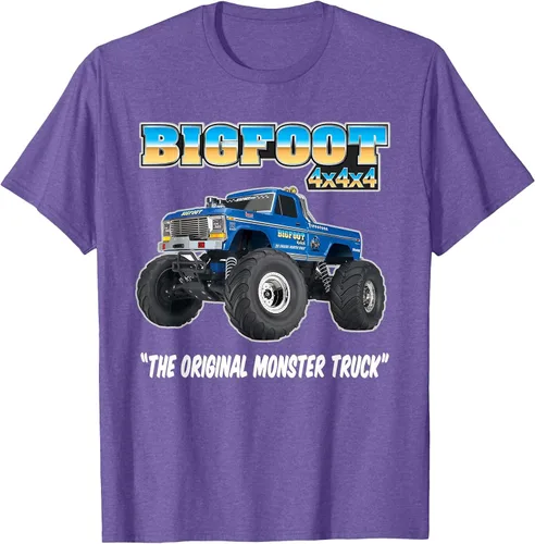 Vista 23 de Camiseta Monster Truck Gris asfalto