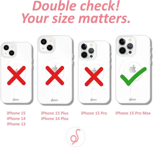Vista 2 de Sonix x Sanrio - Funda + pulsera adhesiva para teléfono con cuentas (Hello Kitty Rosa) para iPhone 15 Pro Max Calcomanías de Hello Kitty y sus