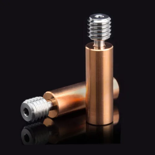 Vista 9 de Ender 3 Bloque calefactor, cobre chapado a alta temperatura con calcetín de silicona para CR-10 Ender 3/Ender 3 V2/Ender 3 Pro/Ender 5/Pro CR-10
