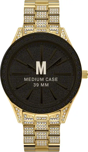 Vista 4 de JBW Reloj de pulsera de lujo para mujer Cristal de 0,12 quilates con brazalete de eslabones de acero inoxidable