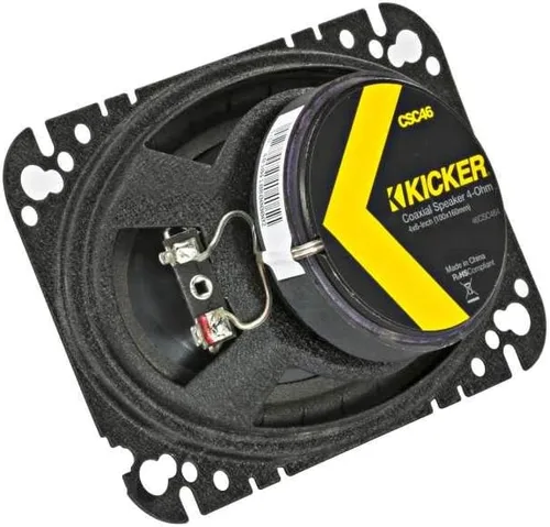 Vista 3 de Par de altavoces coaxiales KICKER 46CSC464 Serie CS CSC46 de 4x6 pulgadas (100x160mm), 4 ohmios