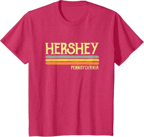 Vista 71 de Camiseta vintage de regalo de recuerdo de Hershey Pennsylvania PA, Negro, S