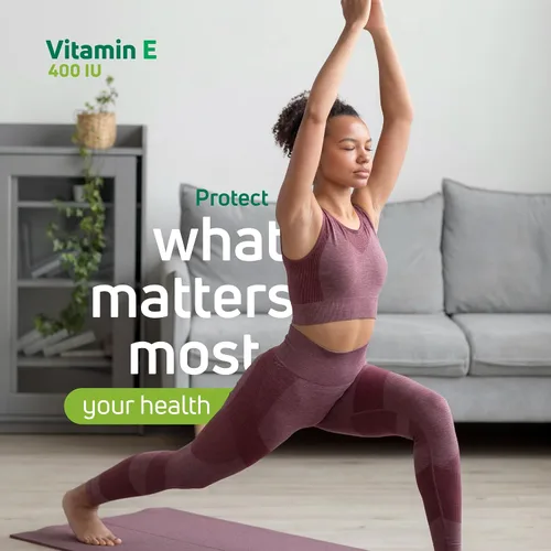 Vista 12 de Vitamina E 400 UI Softgels Antioxidante Skin Support 100 Count