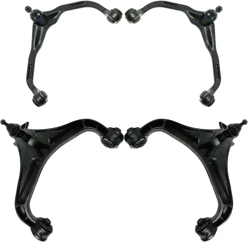 Vista 96 de TRQ Brazo de control superior e inferior del lado del conductor y del pasajero con juego de rótulas compatible con Chevrolet GMC 89-02