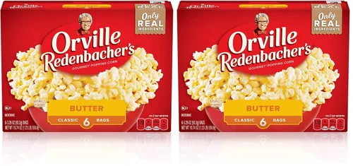 Vista 10 de Orville Redenbacher's Palomitas de maíz, 3.29 onzas, 12