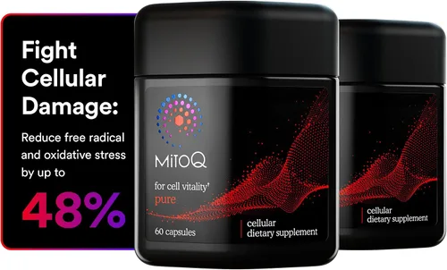 Vista 9 de MitoQ Pure Advanced Suplemento de Mitocondrias Superior Biodisponibilidad a CoQ10 Reduce los Daños de Radicales Libres para un Envejecimiento
