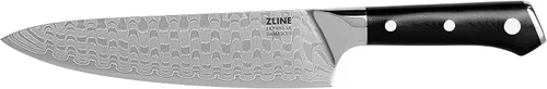 Vista 3 de ZLINE - Juego de cuchillos de cocina de acero de damasco japonés profesional de 3 piezas (KSETT-JD-3)