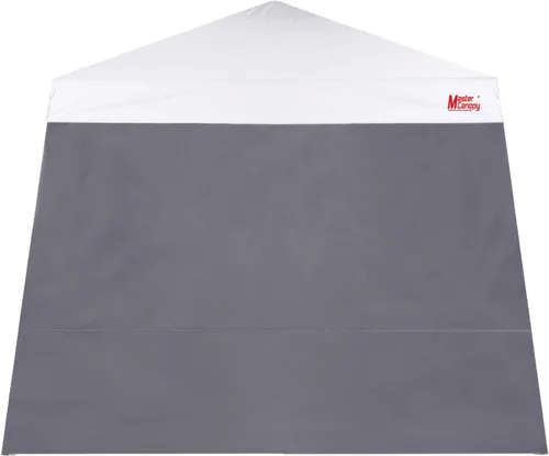 Vista 6 de MASTERCANOPY Pared lateral del toldo para tienda de campaña de 10x10 de pierna inclinada, 1 unidad, azul