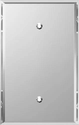 Vista 32 de LIDER Placa de pared dúplex para receptáculo, cubierta de salida con espejo, de gran tamaño, 1 cuadrilla Dorado