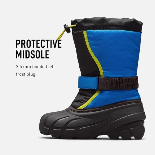 Vista 4 de SOREL - Botas de nieve con forro de fieltro para niños.