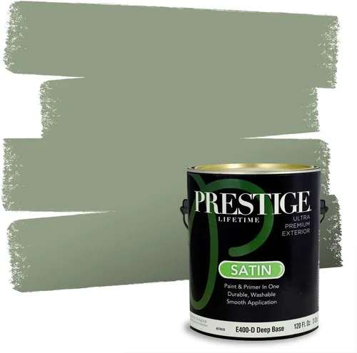Vista 14 de Prestige Paints - 2 en 1, pintura base y pintura de exterior, E100-N-735BM