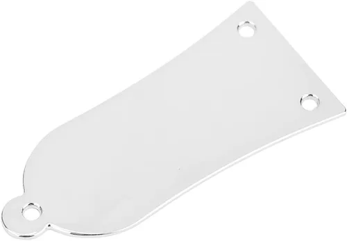 Vista 8 de 3 Agujeros Metal Bell en forma de campana de guitarra cubierta de varilla cubierta para guitarra eléctrica (plata)