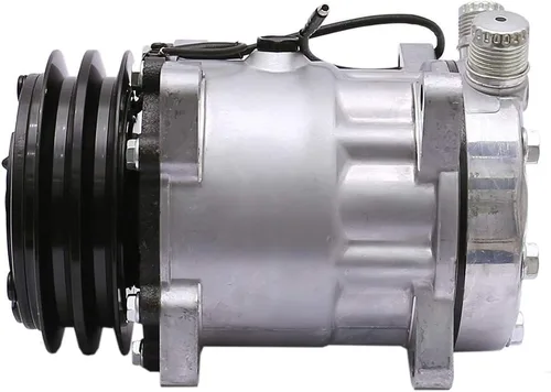 Vista 2 de FKG Compresor de CA y embrague de A/C 2259344000 apto para Hyundai Excel 1.5L 1986-1989, Mercury Tracer 1.6L 1987-1989, Mazda 626 2.0L 1982-1985
