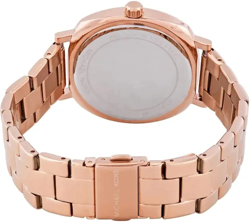Vista 2 de Michael Kors Nia oro rosa talla única, plateado, Movimiento de cuarzo