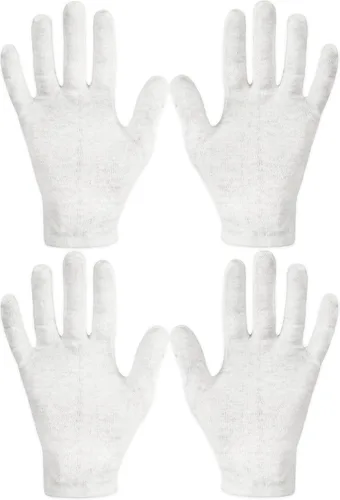 Vista 7 de Eurow Guantes hidratantes para manos secas y agrietadas, guantes de algodón curativos durante la noche, loción bloqueada para eczema, psoriasis