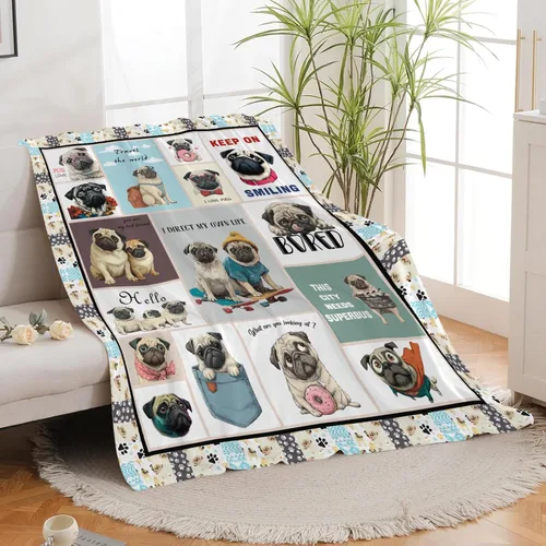 Vista 257 de Manta de águila con la bandera estadounidense y águila calva, regalos para niños, niñas, niños, adultos, mujeres y hombres, suave, acogedora, cálida