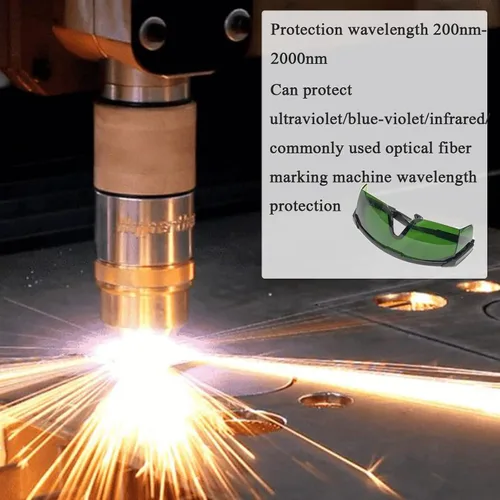 Vista 6 de Para IPL 200nm-2000nm láser gafas de seguridad UV gafas protectoras láser depilación gafas protectoras 1Paquete