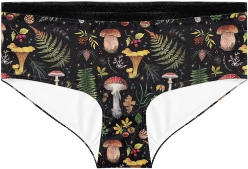 Vista 4 de YEXIATODO Ropa interior de cintura alta para mujer, paquete de 6