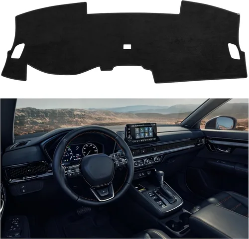 Vista 19 de SPEEDWOW Cubierta Alfombrilla para Tablero de Instrumentos Tapete Alfombra Compatible para Toyota Camry 2002-2006 Alfombrilla para Tablero Cubiertas
