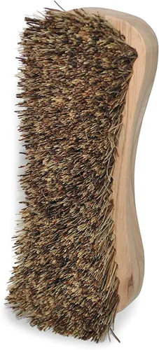 Vista 8 de Juego de cepillos de limpieza totalmente natural de madera Mango de madera Cepillo de cerdas de palmera para limpieza Productos de limpieza