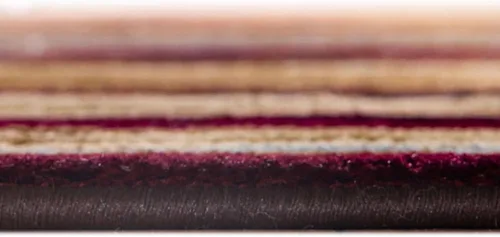 Vista 5 de Unique Loom Barista Collection - Alfombra Icatu (octágono de 6 pies 1 pulgada, beige/marrón)
