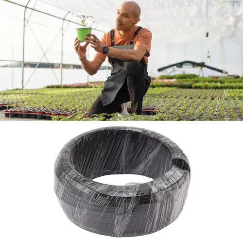 Vista 6 de Alambre de entrenamiento de bonsái de aluminio, 17.64 oz de alambre de metal grueso negro flexible con resistente, alambre de bonsái y bonsái