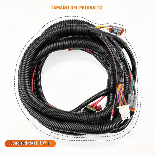 Vista 6 de CLUBRALLY Club Car Precedent - Kit de arnés de cableado con arnés adaptador Mcor 2 y 4, se adapta a Club Car Precedent-Gray Controller#1515-5201