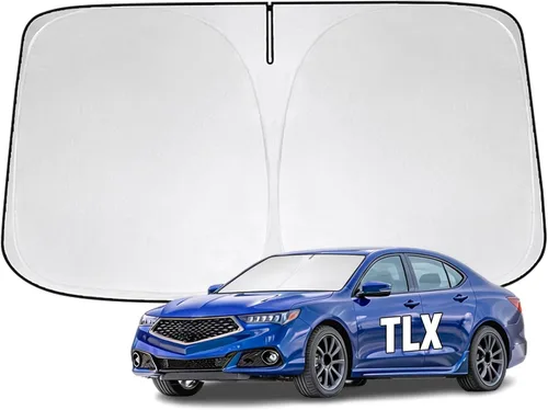 Vista 139 de Parasol para parabrisas Acura MDX 2001-2013, protector de parabrisas 300T, bloquea los rayos UV, ajuste personalizado, MDX para parabrisas