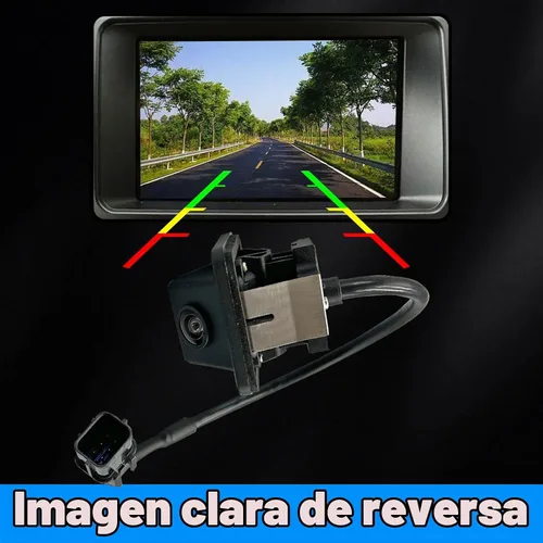 Vista 6 de Cámara de respaldo de visión trasera compatible con Kia Optima 2014 2015 2016 Reverse Park Assist cámara de respaldo que reemplaza 95760-2T650