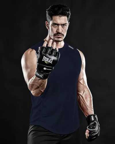 Vista 3 de DRSKIN Paquete de 4, 3 y 1 camisetas sin mangas para hombre, para entrenamiento, atlético, malla muscular, ajuste seco, gimnasio, entrenamiento