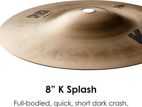 Vista 3 de Zildjian K0857 - Platillo K Splash de 8 pulgadas