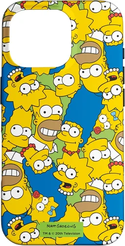 Vista 20 de The Simpsons Homer Marge Bart Lisa Maggie Print - Carcasa para iPhone 17