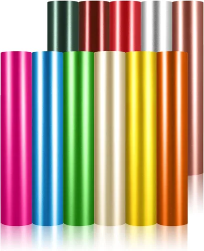 Vista 9 de TECKWRAP - Vinilo adhesivo holográfico opalescente para manualidades, 12 x 12 pulgadas, paquete de 7 hojas para cortadores de manualidades