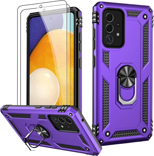 Vista 23 de LUMARKE Funda para Galaxy A51 4G con Protector de Pantalla, Pasa Prueba de Caída de 16 pies de Grado Militar, Cubierta Protectora para Teléfono