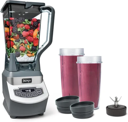 Vista 13 de Ninja UltraCrush Pro Sistema de cocina, 1500 W, licuadora de 72 onzas, plata, BP401