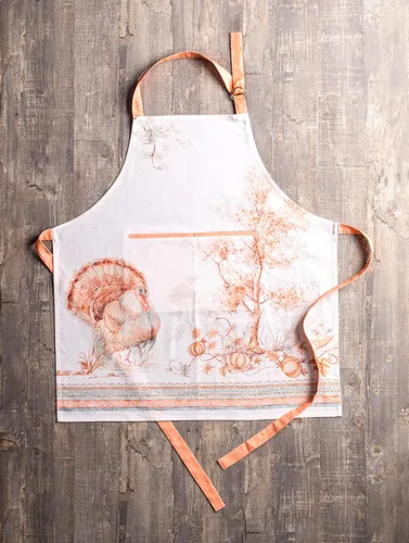 Vista 847 de Maison d' Hermine Delantales para mujer con bolsillo, 100% algodón (27.50 x 31.50 pulgadas)