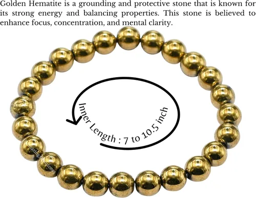 Vista 66 de Amazing Gemstone Crystal Bracelet for Women Men's Gifts - Protection Healing Crystal Bracelet - 8mm Gemstone Beaded Stretchable Bracelet Pulseras
