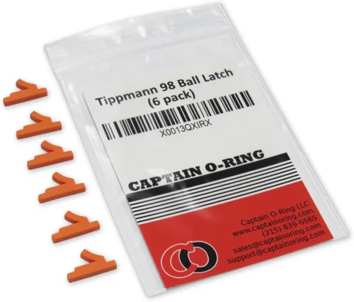Vista 6 de Captain O-Ring – Pestillo de retención de bola de repuesto para Tippmann 98, A5, X7 FA-18 Ball Keeper (cantidad seleccionada)