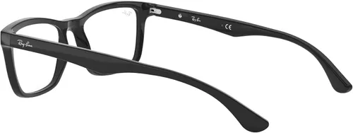 Vista 5 de Ray-Ban RX5279f - Marco de lentes recetados cuadrados de ajuste bajo puente