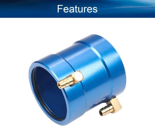 Vista 3 de Bettomshin Motor de aluminio de refrigeración por agua chaqueta de metal control remoto modelo barco partesBlueSuitable for36Series Control remoto