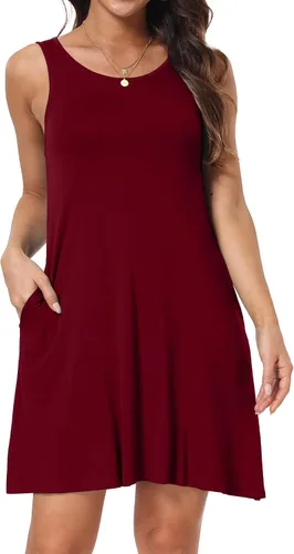 Vista 27 de Vestido de manga corta para mujer con hombros descubiertos y bolsillos 02-Army