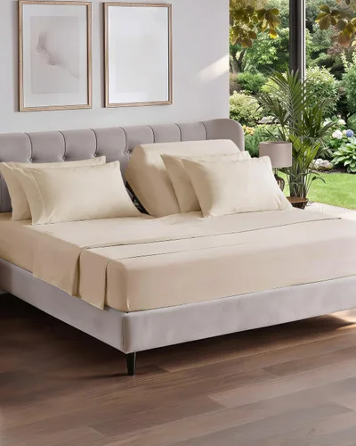 Vista 118 de Juego de sábanas Twin de 4 piezas - Cómodo, transpirable y refrescante - Juego de ropa de cama de lujo de hotel ultrasuave con bolsillos profundos