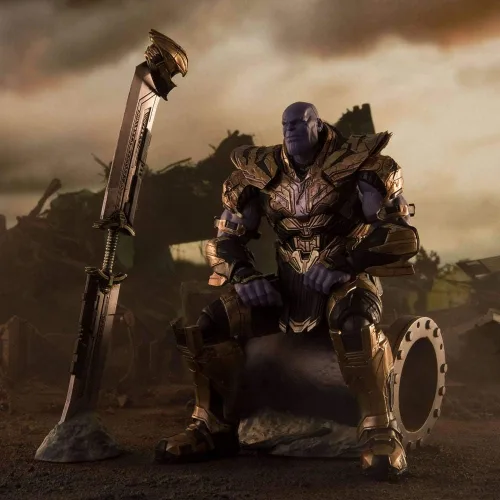 Vista 2 de TAMASHII NATIONS - Avengers: Endgame - Thanos Final Battle Edition, Bandai Spirits S.H. Figuarts Figura de acción