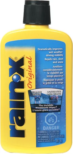 Vista 2 de Rain-X 800002243 Tratamiento de vidrio - 7 onzas líquidas (el embalaje puede variar) y Lime-A-Way Cleaner, 22 onzas líquidas