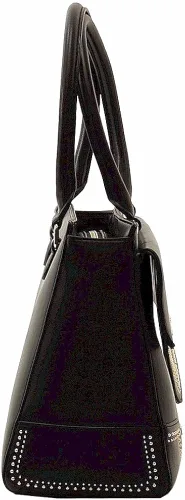 Vista 2 de Love Moschino Mujer Negro Corazón hombro bolso bolso de mano