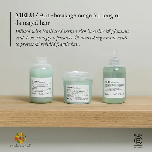 Vista 6 de Davines Champú MELU, limpieza antirotura para cabello largo o dañado