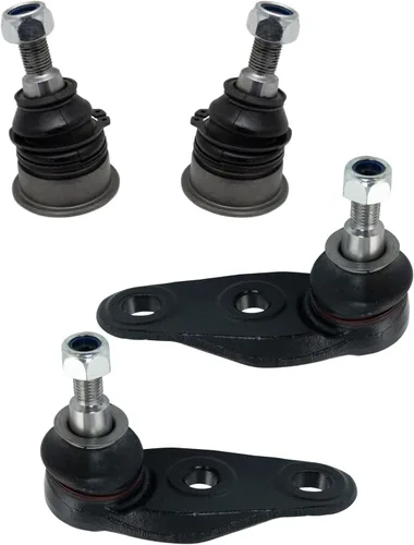 Vista 74 de TRQ Juego de juntas esféricas delanteras superior e inferior para lado del conductor y del pasajero Compatible con Acura TL 2009-2014 Acura TSX