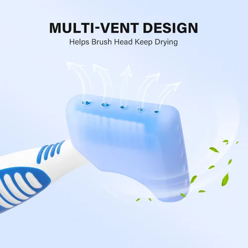 Vista 2 de Anbbas Funda de silicona para cepillos de dentadura para prótesis (2 unidades)