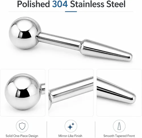 Vista 4 de 2.48" Elite Solid urethral Sonidos Plug Camilla Sex Toys