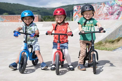 Vista 5 de Kiddimoto - Cycling Gloves Fingerless Gloves for Kids Perfect for Bike, Scooter & Skateboard Ideal for Boys and Girls Available in Different